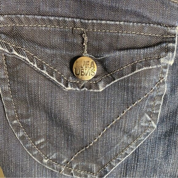 URBAN BEHAVIOR Melrose Slim Fit Straight Leg Low Rise Denim Jeans Cigarette - Picture 7 of 11